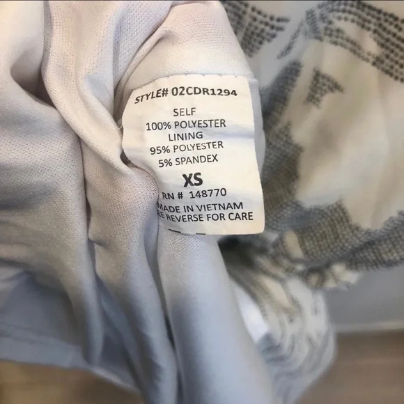 Sienna Sky - Black & White Maxi A-Line Slip Wrap Dress - XS - Picture 4 of 5